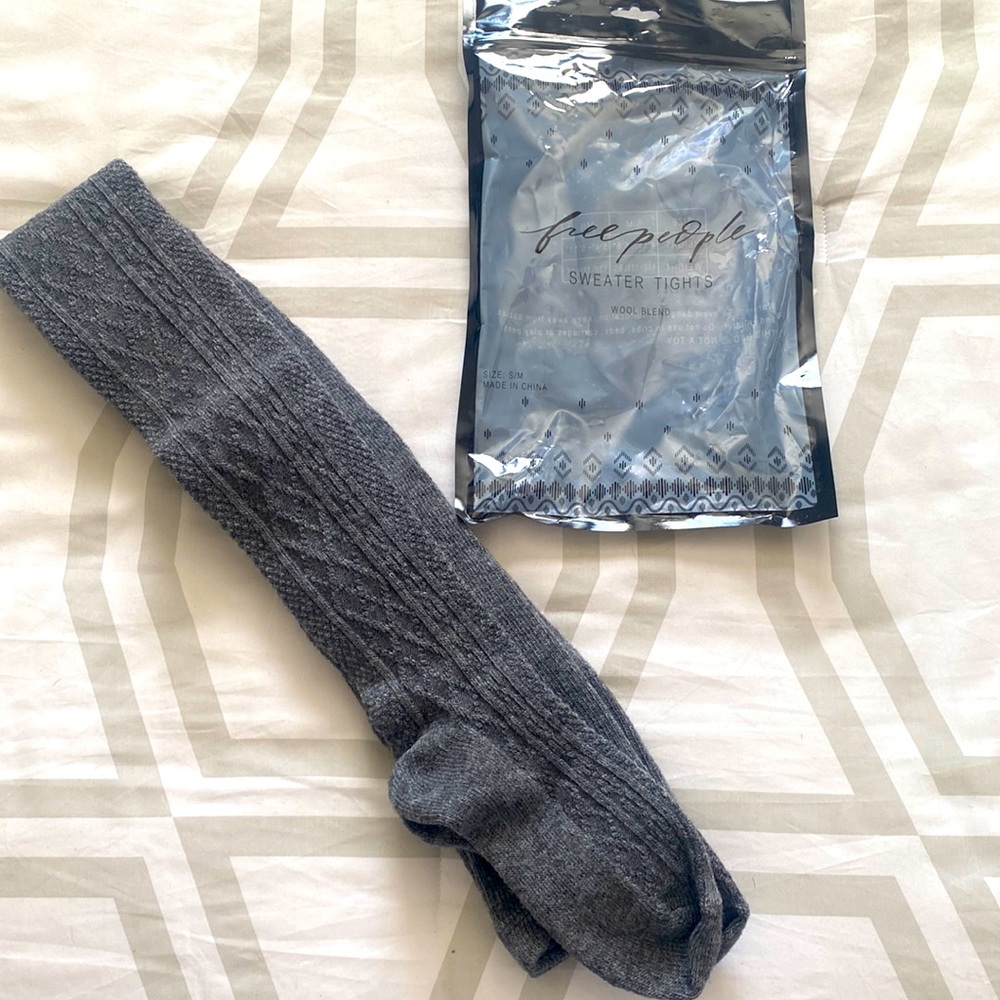 Free People Sweater Tights